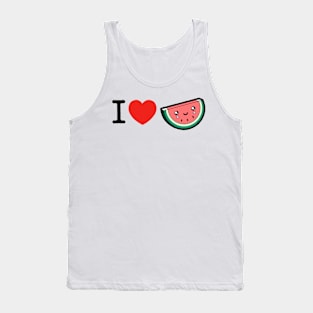 I Love Watermelon Tank Top